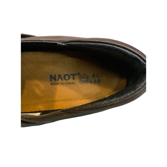 Brown Perforated Booties Size 41/10 - Picture 6 of 10